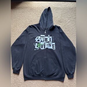 Avril Lavigne Greatest Hits Tour 2024 Zip Up Hoodie